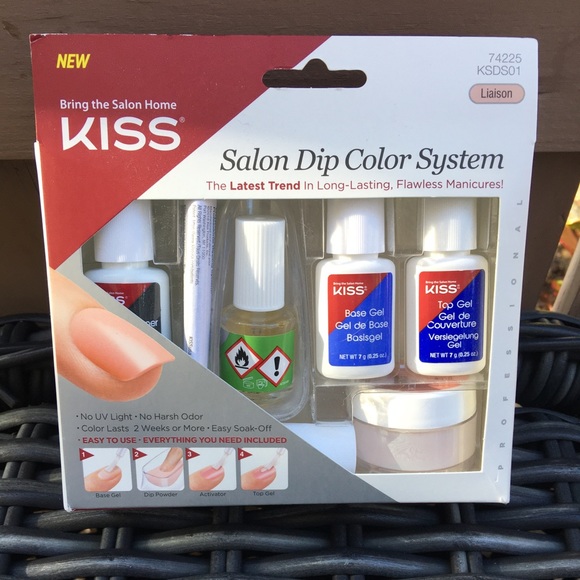 ⭐️NEW IN BOX⭐️ KISS Salon Dip Color System - Picture 2 of 7